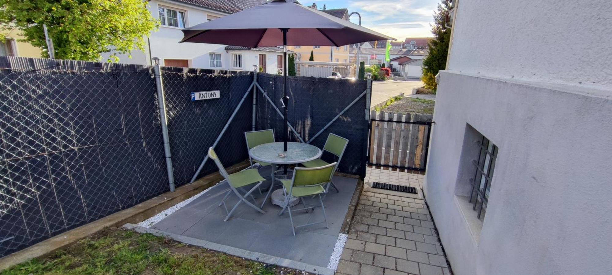 Antony Home Ferienwohnung Ostrach Exteriör bild